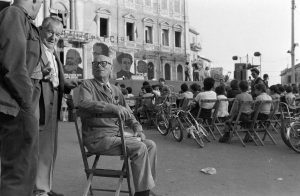 1974. Umberto Terracini alla Festa de l'Unità a Genzano