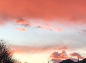 Foto di tramonto scattata da Giorgio Pizzol